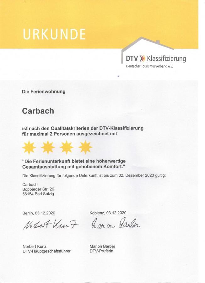 4-Sterne Ferienwohnung Carbach -Perfekt Fuer Radfahrer- Boppard Bagian luar foto